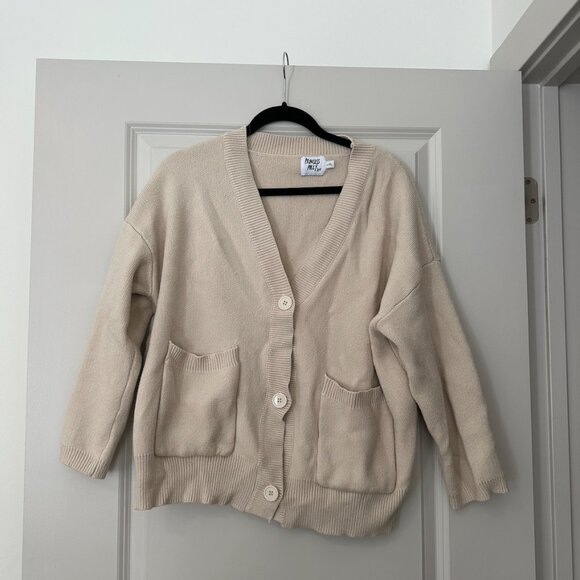 Cream Burke Cardigan, Princess Polly - Picture 2 of 3